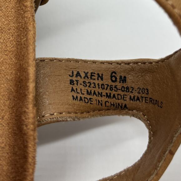 Baretraps Jaxen Sandals Womens 6M Brown Strappy Casual 100% Recycled Outdoors - Picture 7 of 8
